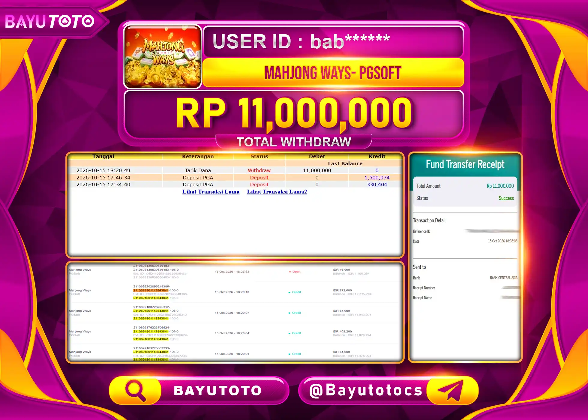 selamat-kepada-member-setia-bayutoto-telah-jackpot-di-slot-mahjong-ways--pgsoft--rp-11000000-lunas-07-11-01-2026-10-15